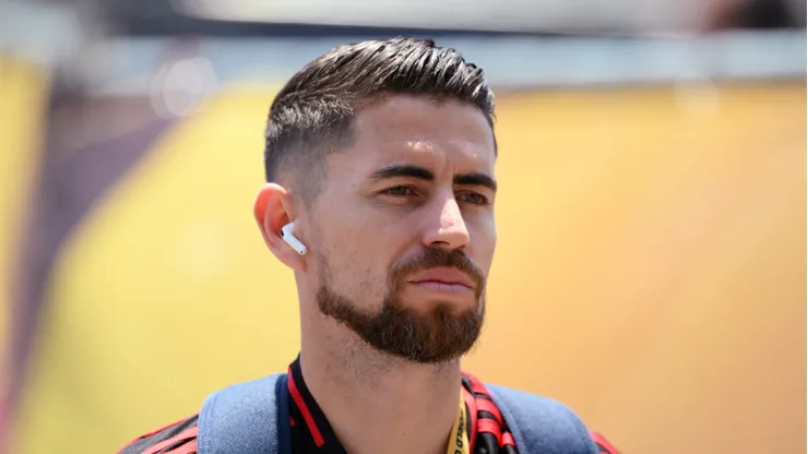 Jorginho chamou atenção no amistoso. Photo by David Ramos/Getty Images