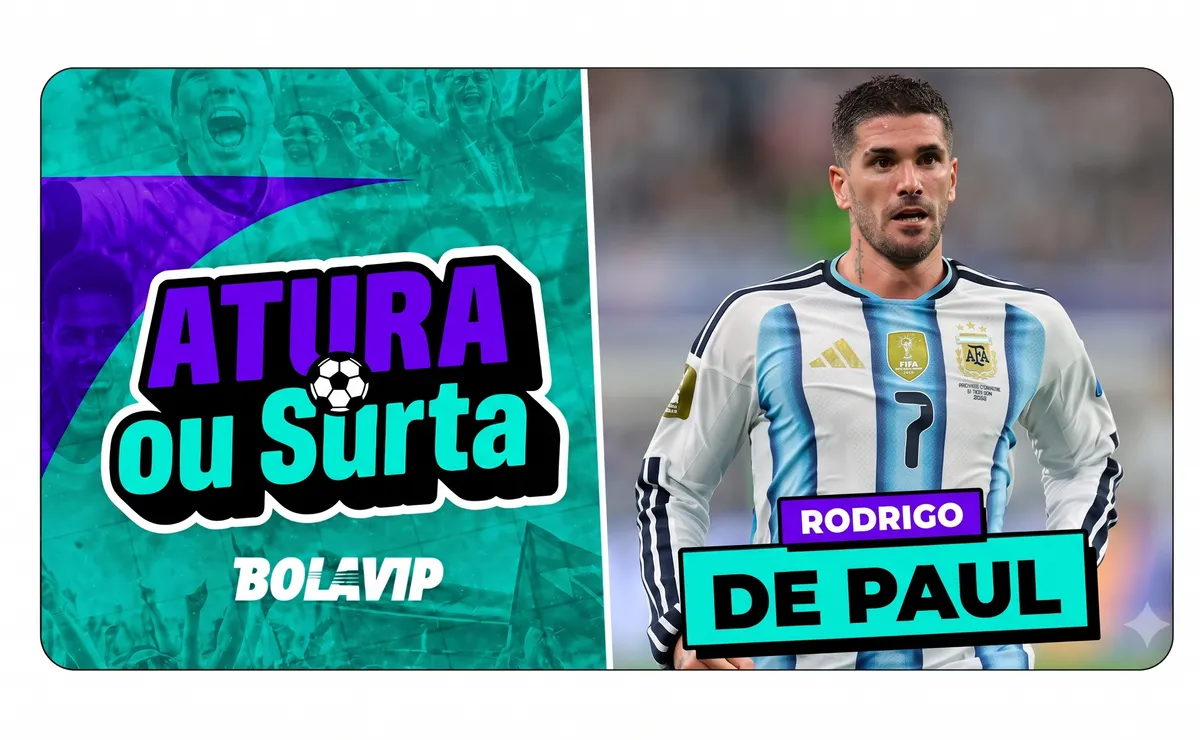 Rodrigo De Paul responde às críticas, lidera a Argentina e cala os cornetas na Copa