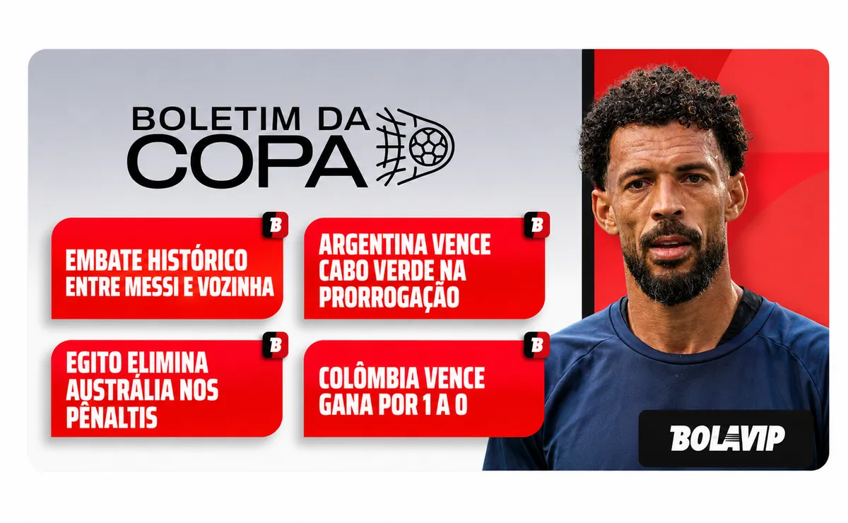 Duelo épico entre Messi e Vozinha: Argentina, Egito e Colômbia classificadas na Copa; veja resumos