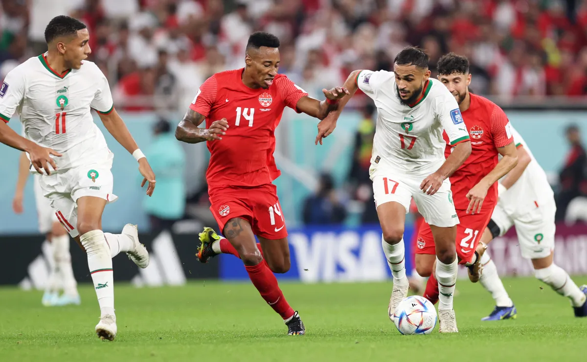 Canadá x Marrocos: Inteligência Artificial prevê vitória do time de Hakimi