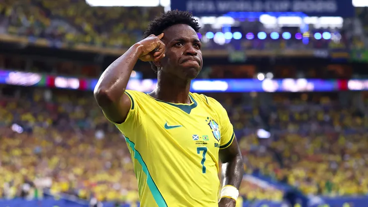 Vini Jr. é a esperança do Brasil contra a Noruega - Foto: Megan Briggs/Getty Images