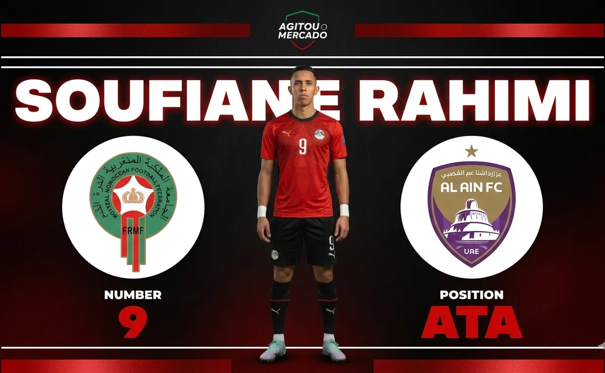 Agitou o Mercado: Soufiane Rahimi faz grande partida em classificação do Marrocos e atrai olhares