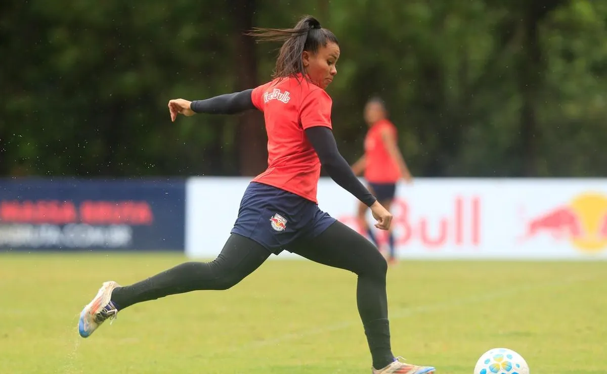 Miriã projeta reação do Red Bull Bragantino após pausa para a Copa: “Voltar ainda mais preparadas”