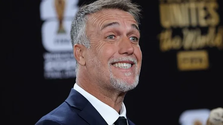 Batistuta marcou uma era pela Seleção Argentina. Foto: Kevin Dietsch/Getty Images