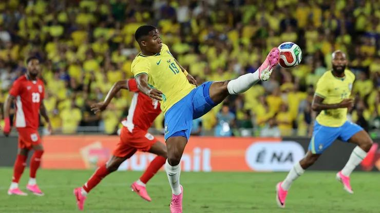 Jornal espanhol destaca evolução de Endrick e elogia postura na Seleção Brasileira - Foto Wagner MeierGetty Images