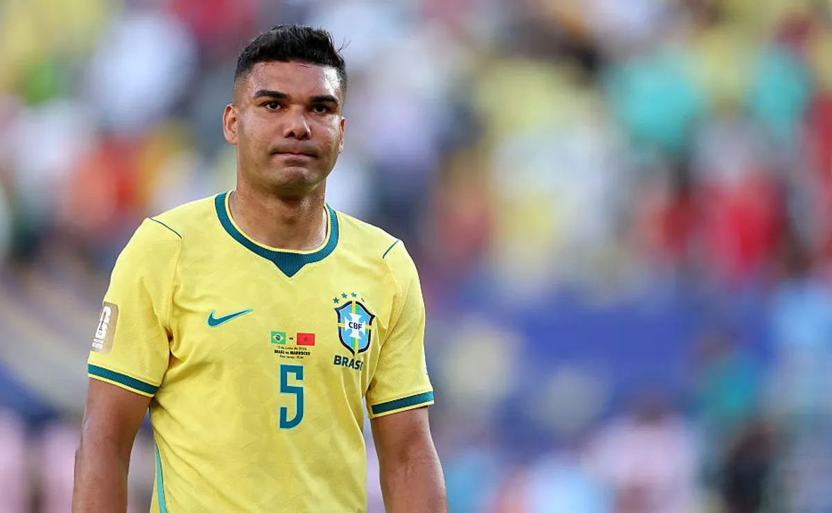 Jornal The Athletic aponta principal problema de Casemiro na Seleção Brasileira: “Jogo sem a bola”