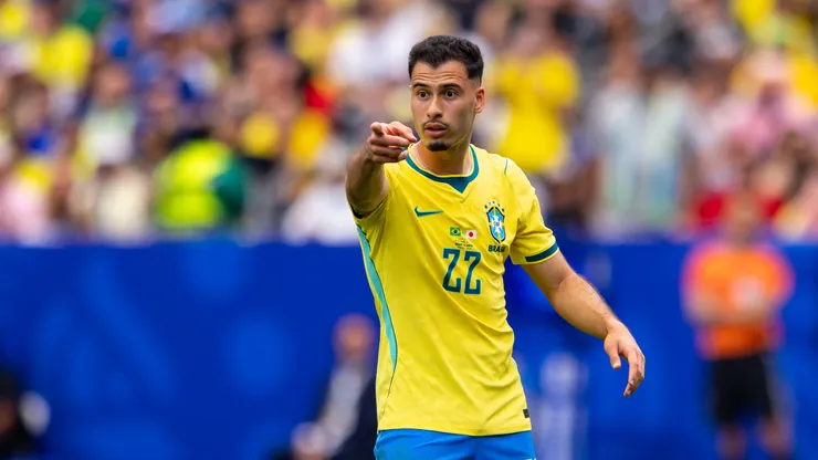 Gabriel Martinelli jogador do Brasil durante partida contra o Japão no estadio NRG Stadium pela Copa do Mundo de 2026. Foto: Rodolfo Buhrer/AGIF