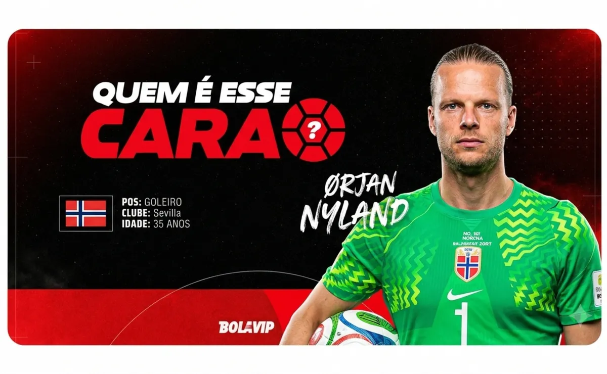 Ørjan Nyland brilha contra a Seleção Brasileira e leva a Noruega às quartas de final do Mundial