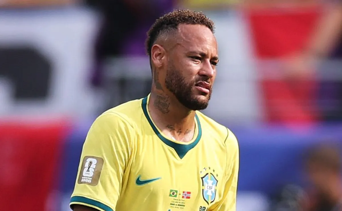 Neymar entra no segundo tempo e marca de pênalti, mas não evita queda do Brasil para Noruega