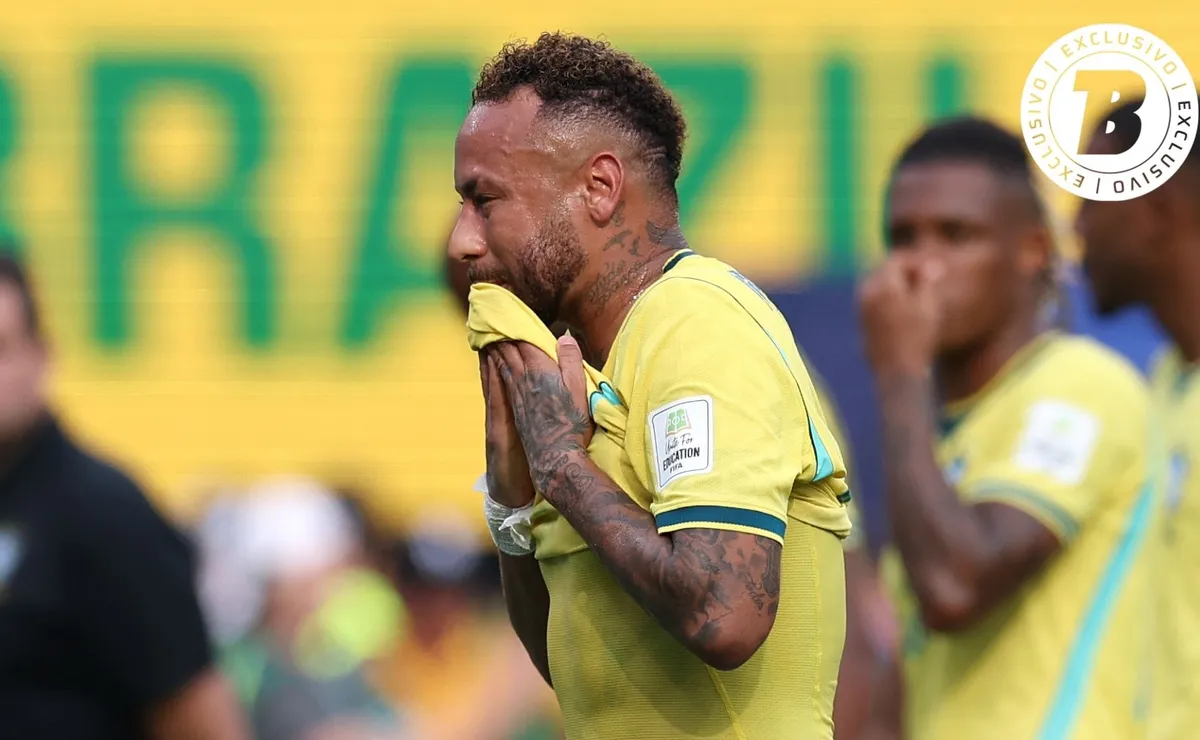 Vídeo: “Última Copa?”: Neymar passa abatido pela zona mista após eliminação do Brasil para a Noruega