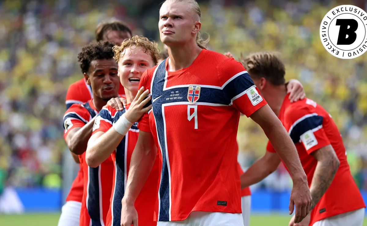 Erling Haaland destaca vitória histórica da Noruega sobre o Brasil nas oitavas de final do Mundial