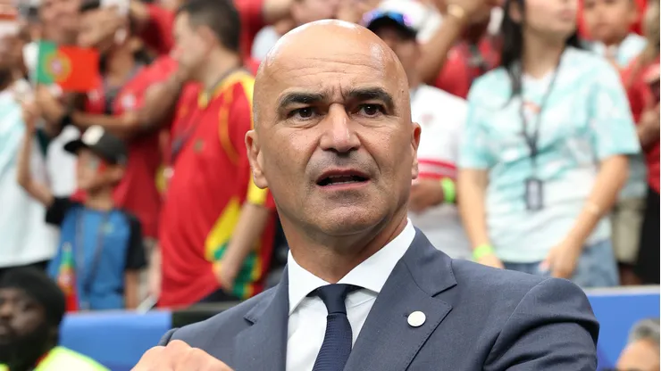 Roberto Martinez técnico de Portugal durante partida válida pela Copa do Mundo de 2026