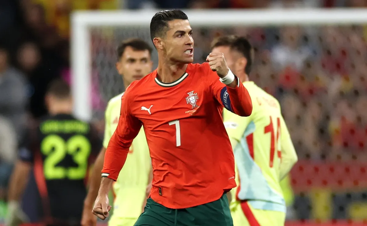 Portugal x Espanha: Inteligência Artificial prevê Cristiano Ronaldo marcando gol e se classificando na Copa