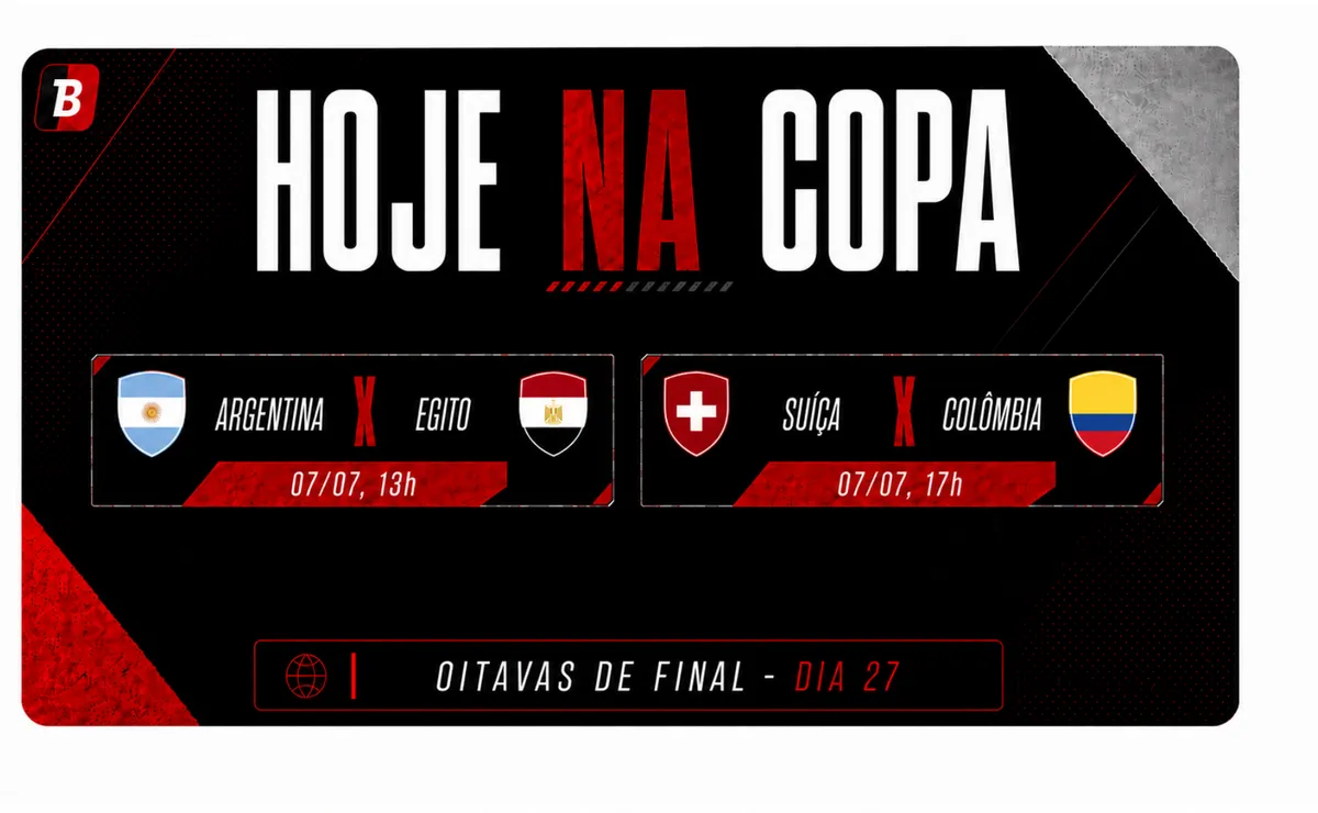 Argentina X Egito marca as oitavas da Copa do Mundo 2026; veja horários e onde assistir ao vivo