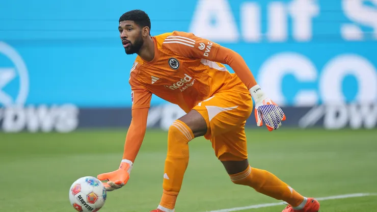 Kauã Santos pelo Frankfurt. (Photo by Alex Grimm/Getty Images)