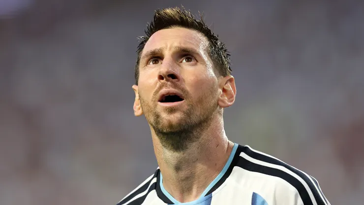 Messi é a estrela da Argentina no Mundial - Foto: Michael Reaves/Getty Images
