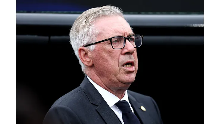 Carlo Ancelotti, técnico da Seleção Brasileira. Foto: Buda Mendes/Getty Images