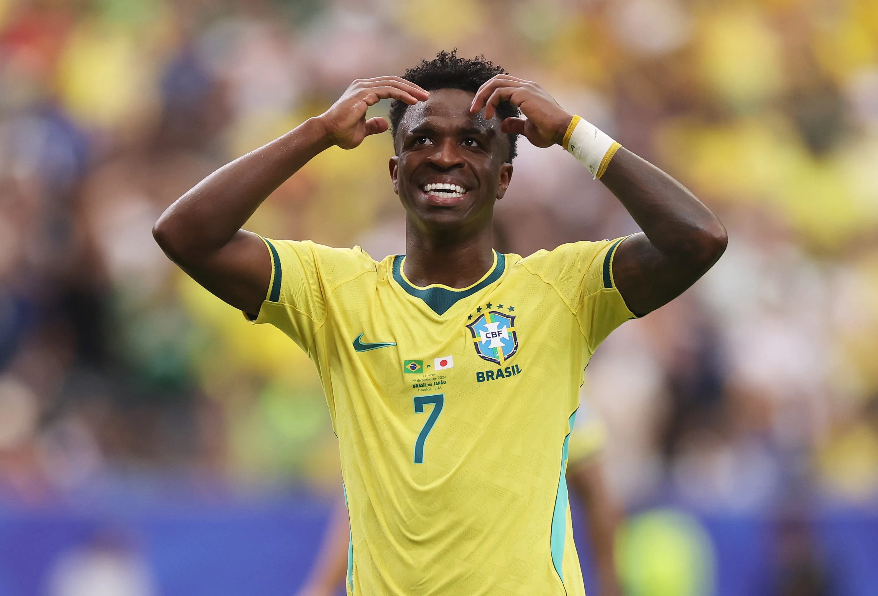 Vinícius Jr. Foto: Lars Baron/Getty Images