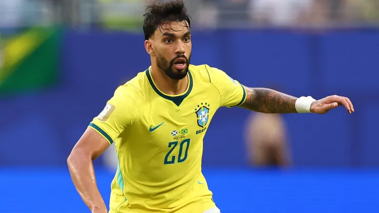Lucas Paquetá perdeu a titularidade em razão da contusão sofrida contra o Japão (Photo by Megan Briggs)