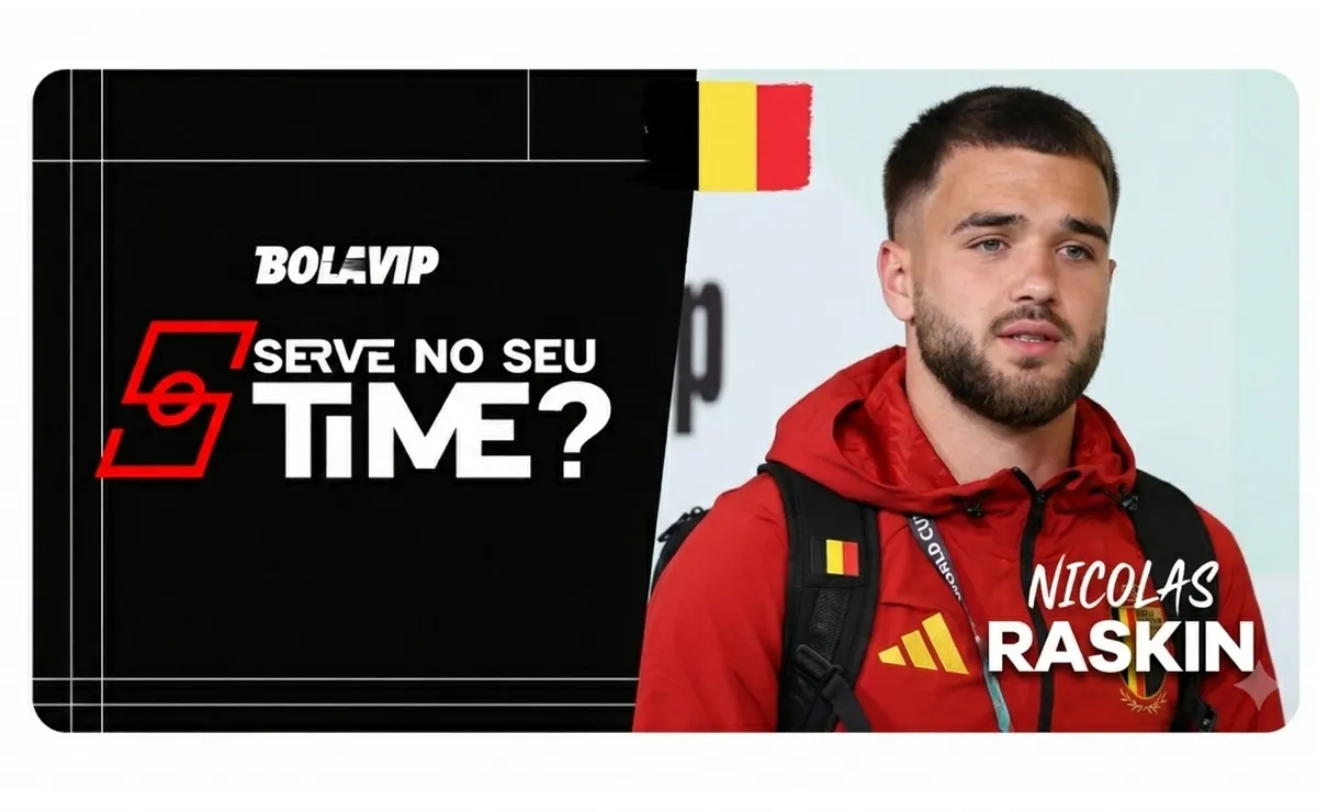 Serve no seu time? Nicolas Raskin é destaque da Bélgica em goleada e classificação na Copa do Mundo