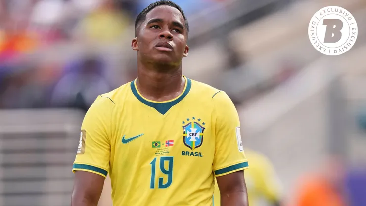 Endrick perdeu gol em eliminação do Brasil. Foto: José Breton/IMAGO/ZUMA Press Wire