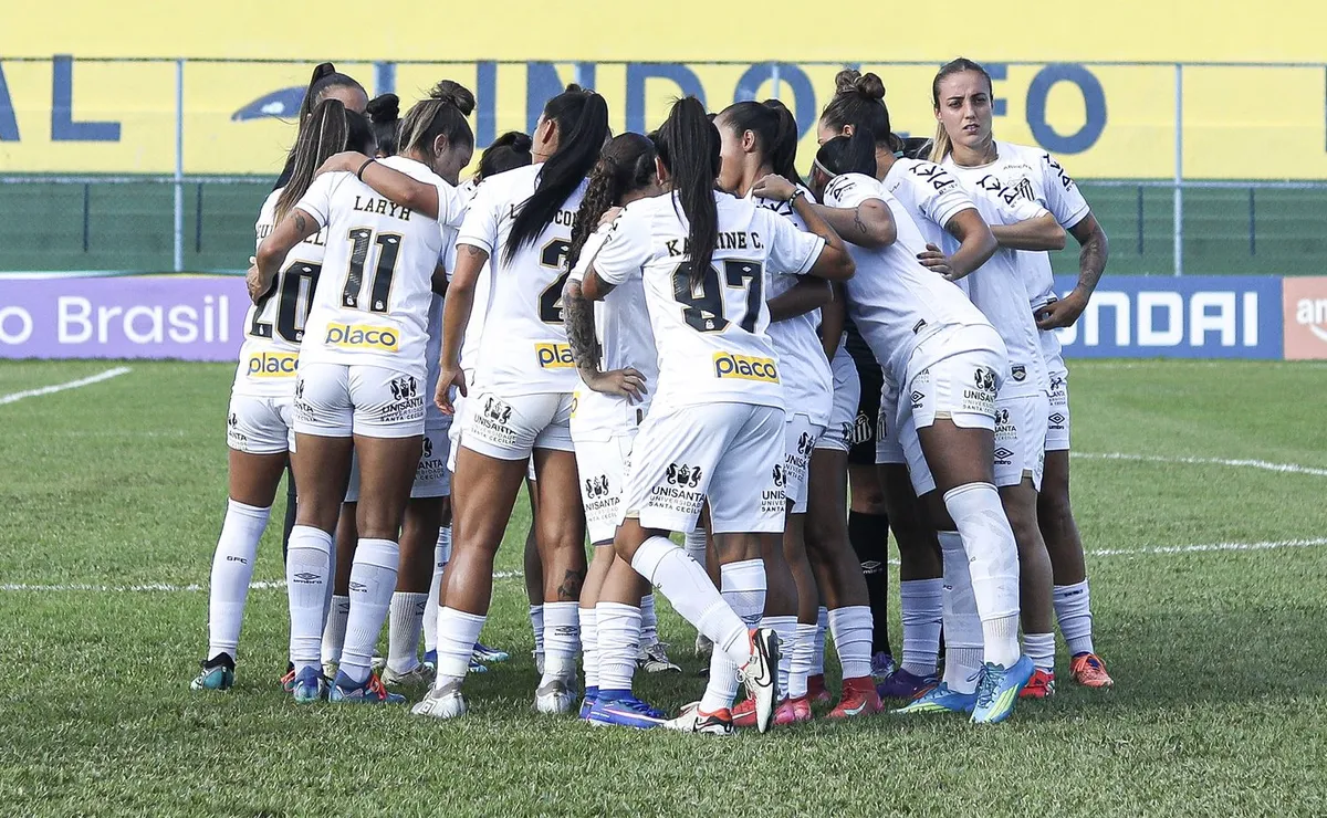 CBF altera data e horário do jogo do Santos pela 14ª rodada do Brasileirão Feminino