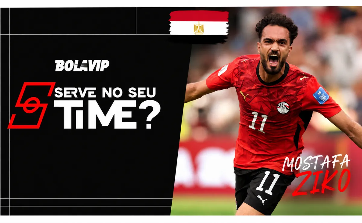 Serve no seu time? Mostafa Ziko custa R$ 10,7 milhões e vira opção no mercado da bola