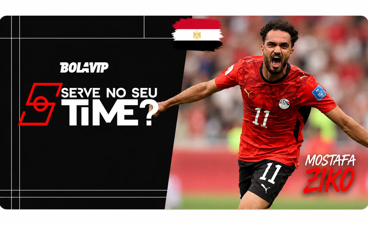 Serve no seu time? Mostafa Ziko custa R$ 10,5 milhões e vira opção no mercado da bola