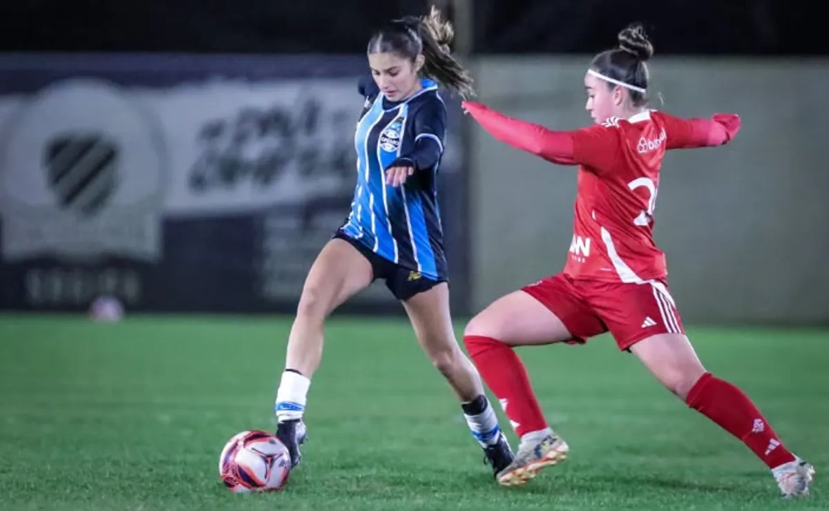 Grêmio e Internacional empatam no primeiro Gre-Nal da final do Gauchão Feminino Sub-15