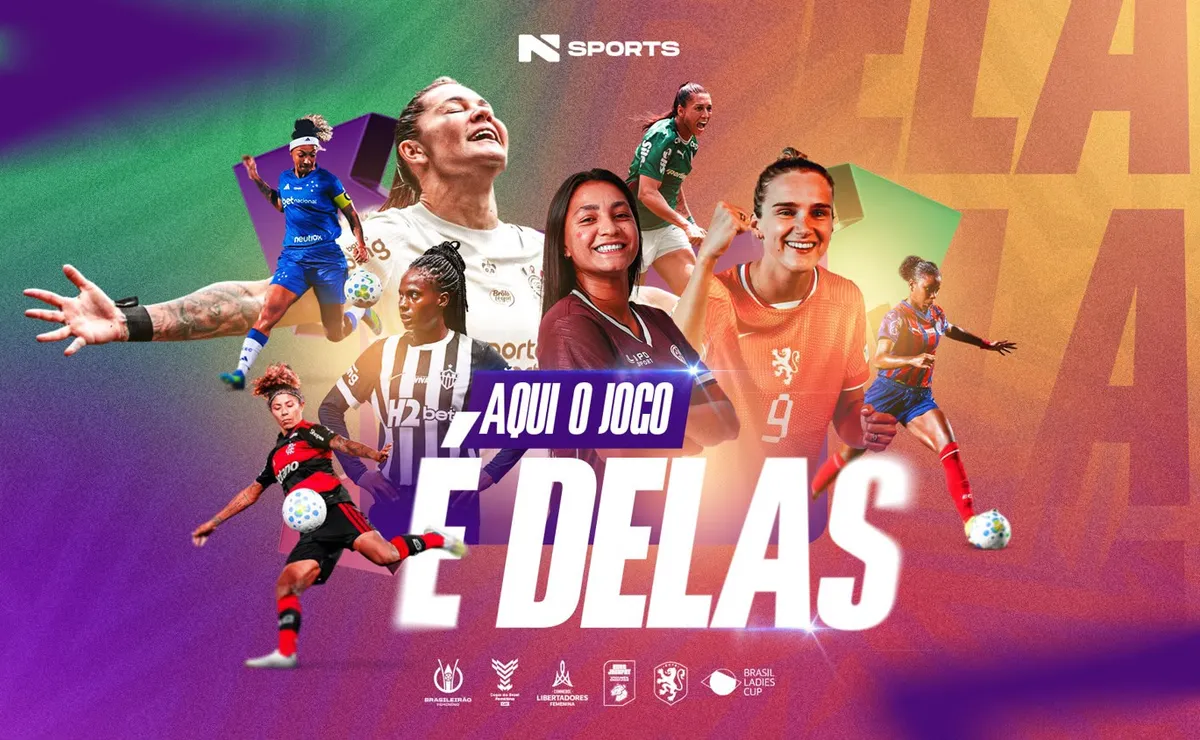 N Sports lança campanha “Aqui o jogo é delas” e amplia cobertura do futebol feminino