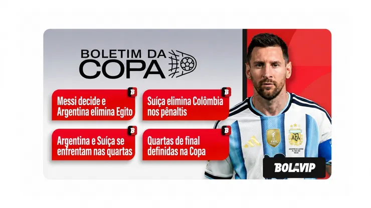 Messi mais uma vez fez história na Copa do Mundo