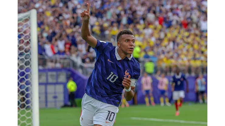Kylian Mbappé, da França | Crédito: Associated Press - Photographer Scott Rausenberger / Alamy Stock Photo
