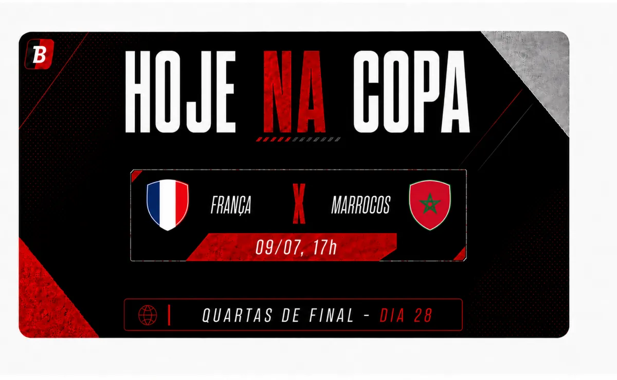 França X Marrocos inaugura as quartas da Copa do Mundo 2026; veja horários e onde assistir ao vivo