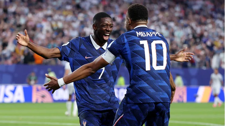 Dembélé e Mbappé. (Photo by Dan Mullan/Getty Images)