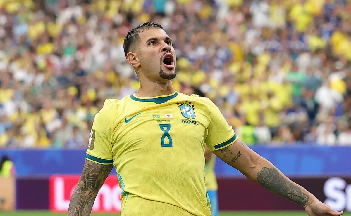 Bruno Guimarães lidera o Brasil em assistências na campanha da Copa do Mundo de 2026