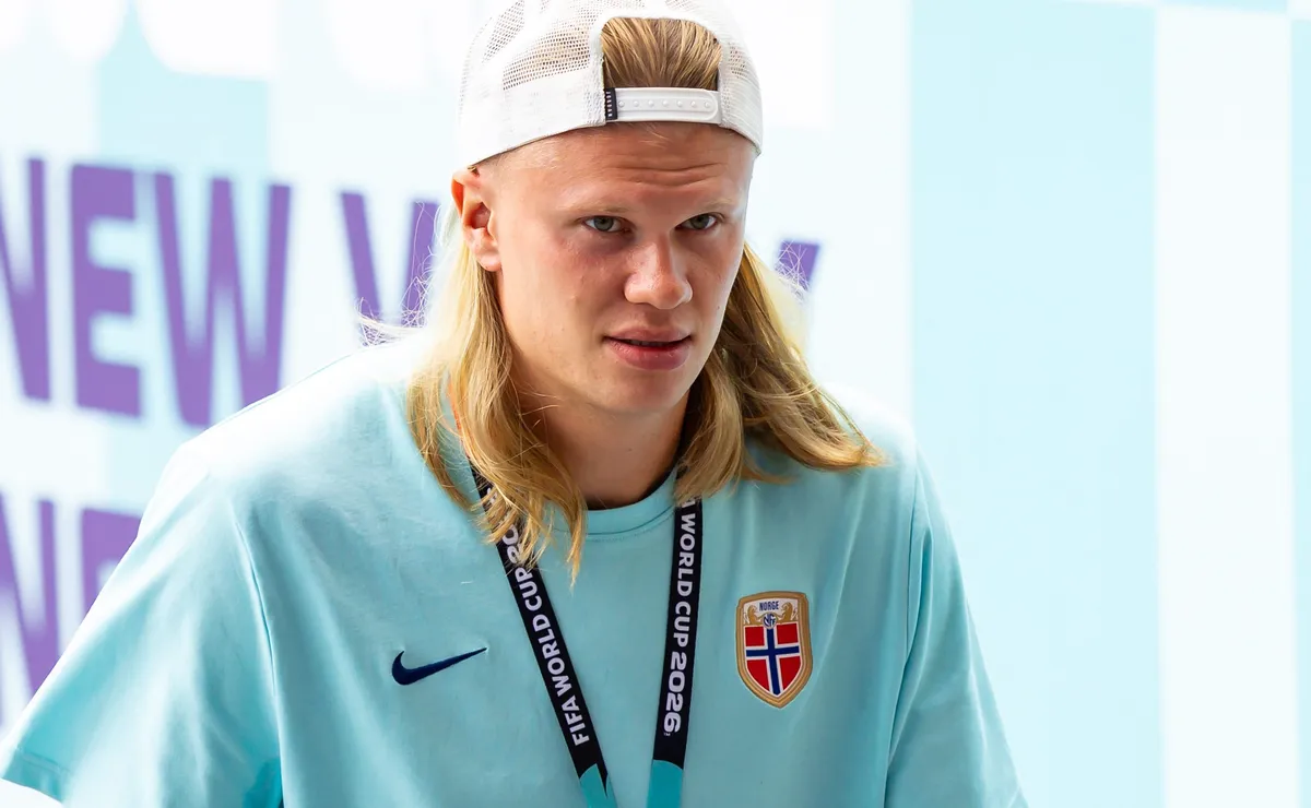 Haaland volta a comentar sobre vitória em cima do Brasil na Copa do Mundo: “A pressão estava com eles”