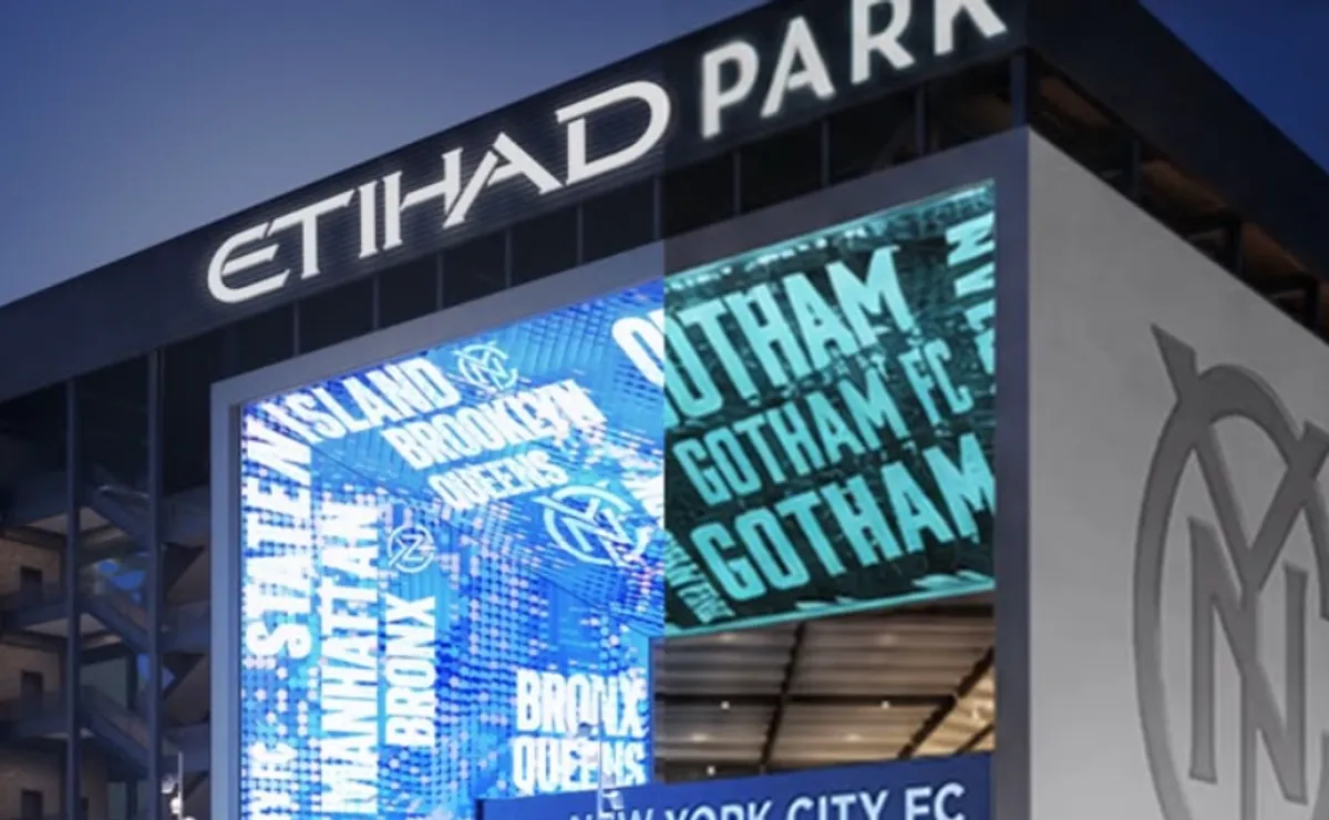 Gotham FC anuncia mudança para o Etihad Park, em Nova York, para a temporada de 2028