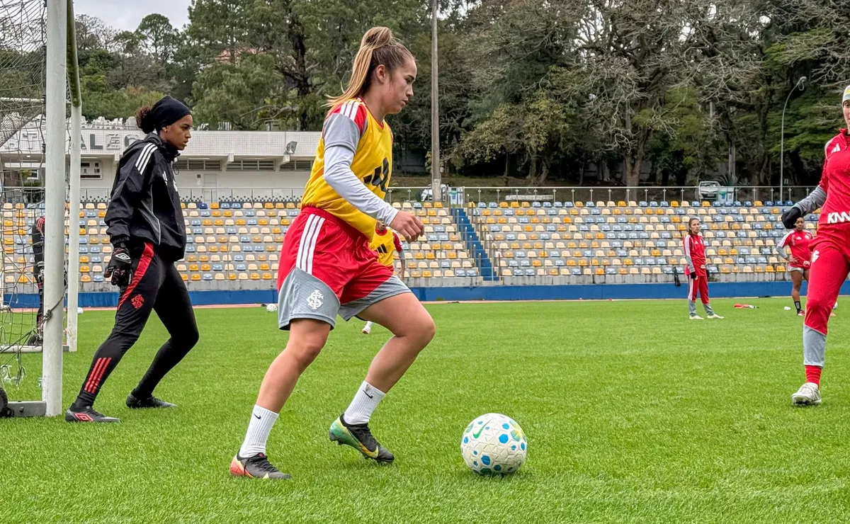 Internacional inicia penúltima semana de atividades de olho na Copa do Brasil Feminina