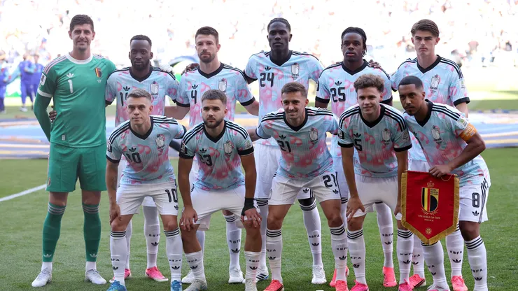 Time titular no último jogo da Bélgica na Copa