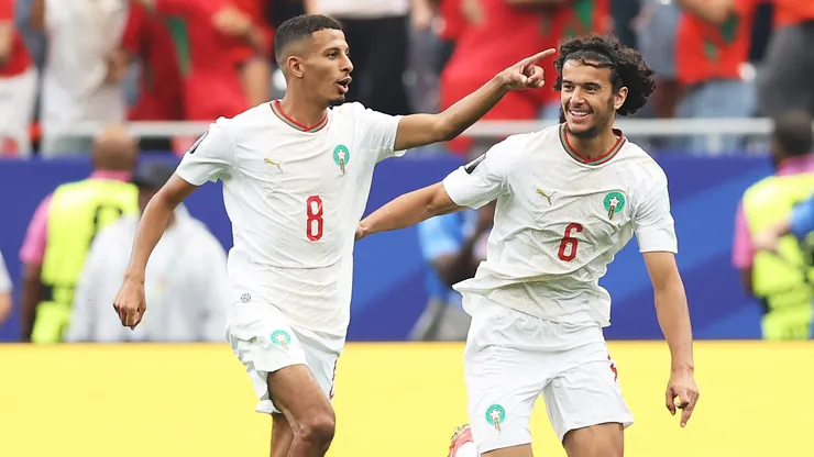 Ounahi e Bouaddi a Copa. (Photo by Molly Darlington/Getty Images)
