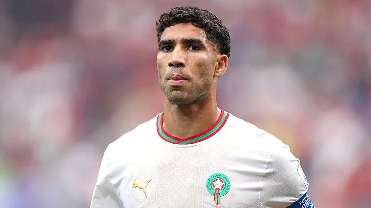 Hakimi é um dos destaques da seleção marroquina na Copa do Mundo. Foto: Kevin C. Cox/Getty Images