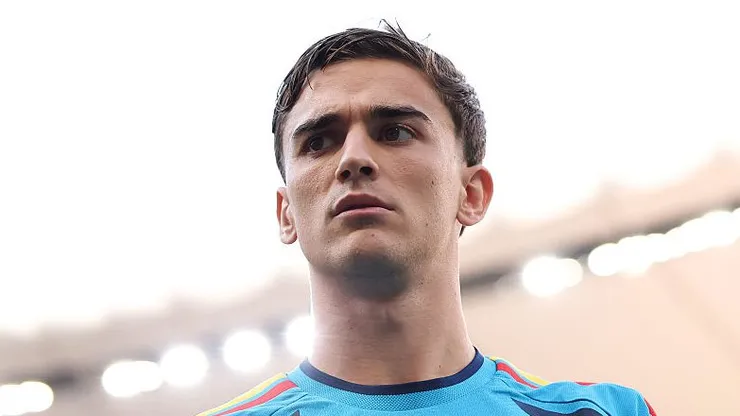 Gavi, da Espanha. Foto: Florencia Tan Jun/Getty Images