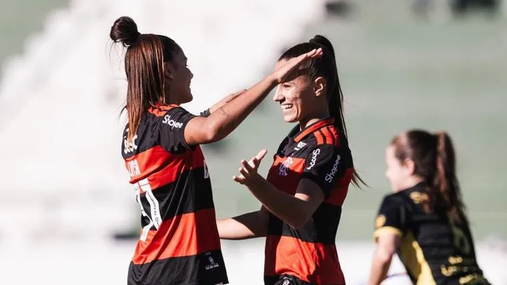 Flamengo e Palmeiras vão disputar o título do torneio - Foto: Murilo Veiga/Brasil Ladies Cup