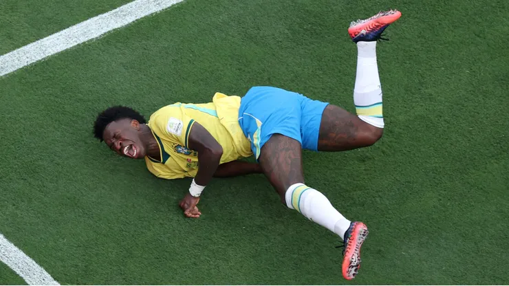 Vinícius Júnior não conseguiu evitar a eliminação.