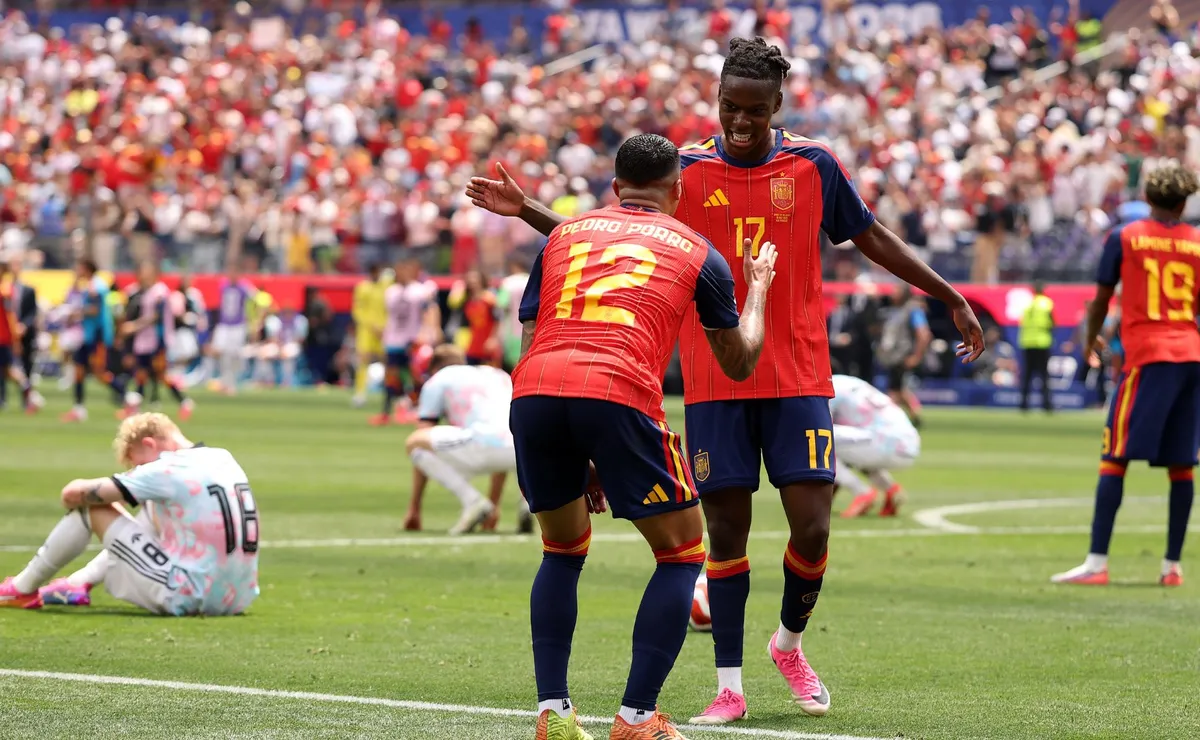 Espanha fica a um jogo de quebrar recorde histórico que pertence à Itália no futebol mundial