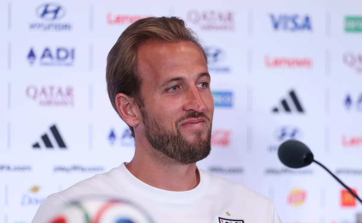 Harry Kane minimiza comparação com Haaland e cita Bola de Ouro antes de Inglaterra x Noruega