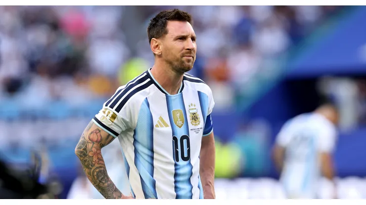 Messi é a esperança da Argentina contra a Suíça - Foto: Michael Reaves/Getty Images