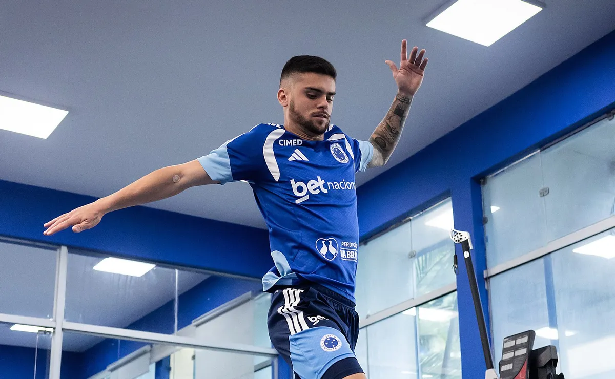 Gabriel Pec pode ganhar minutos com Artur Jorge no amistoso preparatório entre Cruzeiro x Grêmio