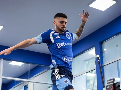 Gabriel Pec pode ganhar minutos no amistoso entre Cruzeiro x Grêmio