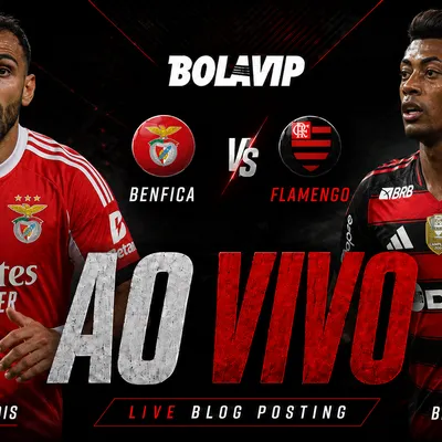 Ao Vivo | Benfica 1 x 1 Flamengo: Troféu Algarve